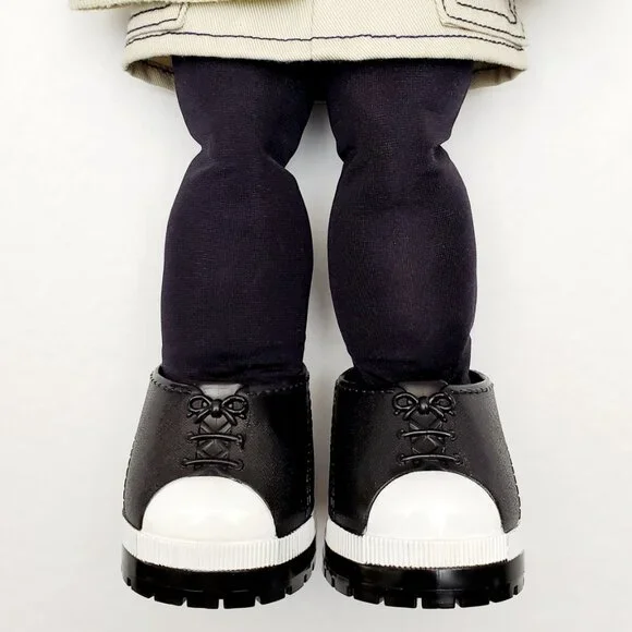 1995 CABBAGE PATCH KIDS Vintage Doll Figure Outfit Brown Hair Green Eyes Mattel - Picture 6 of 15